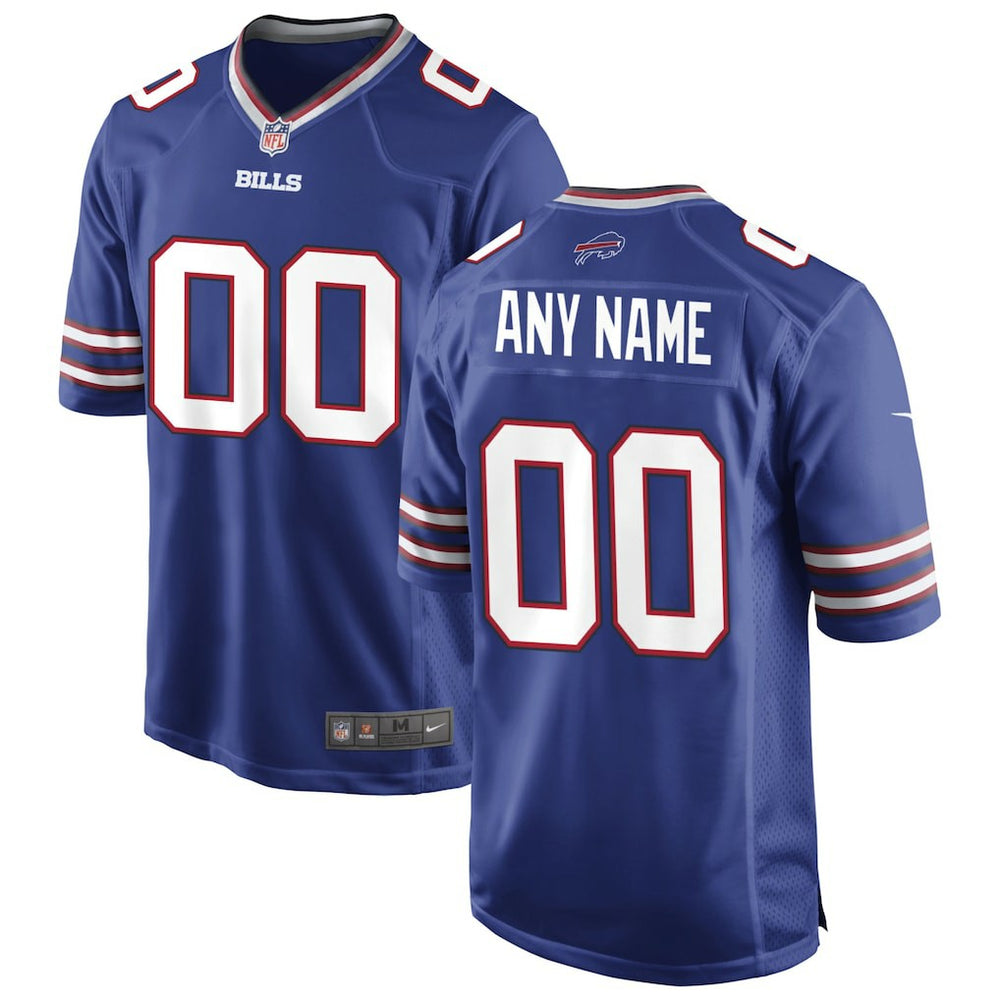 Buffalo Bills Custom Game Jersey - Royal Jerseys