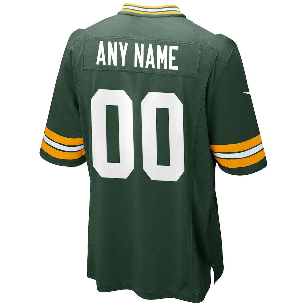 Green Bay Packers Custom Game Jersey - Green Jerseys