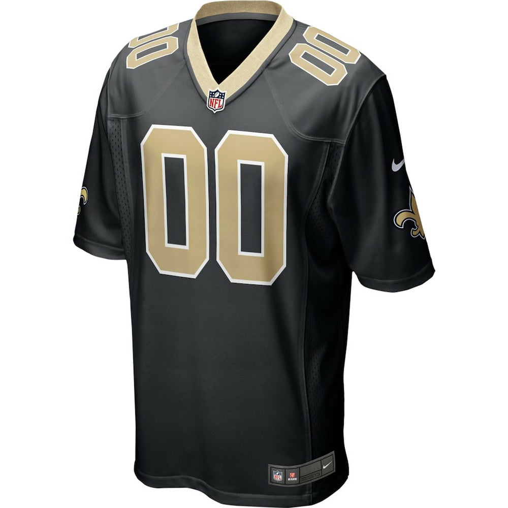 New Orleans Saints Custom Game Jersey - Black Jerseys