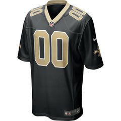 New Orleans Saints Custom Game Jersey - Black Jerseys