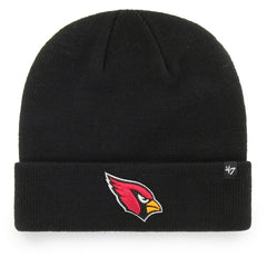 Arizona Cardinals '47 Youth Basic Cuffed Knit Hat - Black Hats