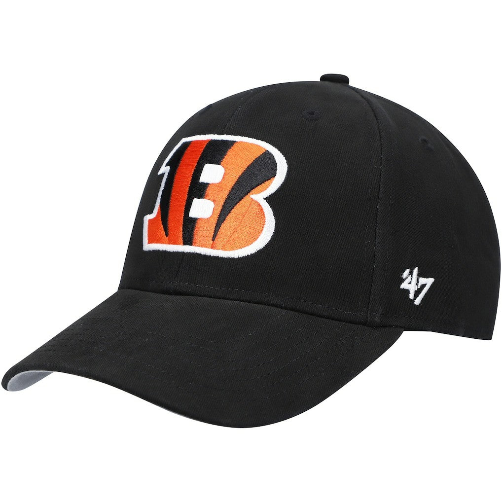 Cincinnati Bengals '47 Youth Basic MVP Adjustable Hat - Black Hats