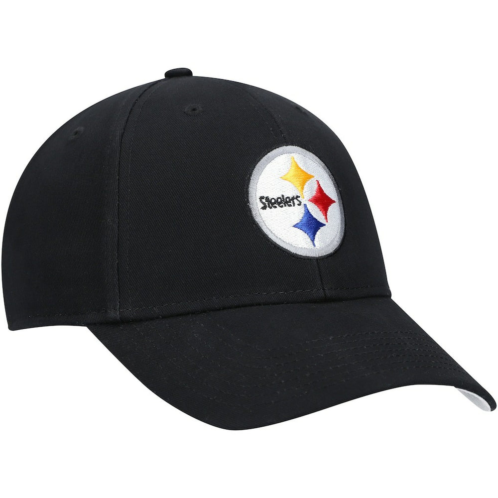 Pittsburgh Steelers '47 Youth Basic MVP Adjustable Hat - Black Hats