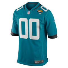 Jacksonville Jaguars Custom Team Game Jersey - Teal Jerseys