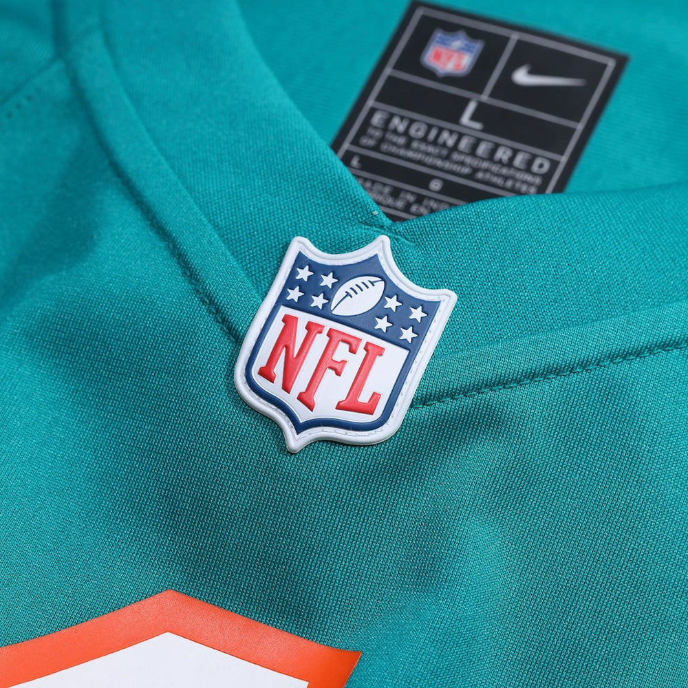 Miami Dolphins Alternate Custom Game Jersey - Aqua Jerseys