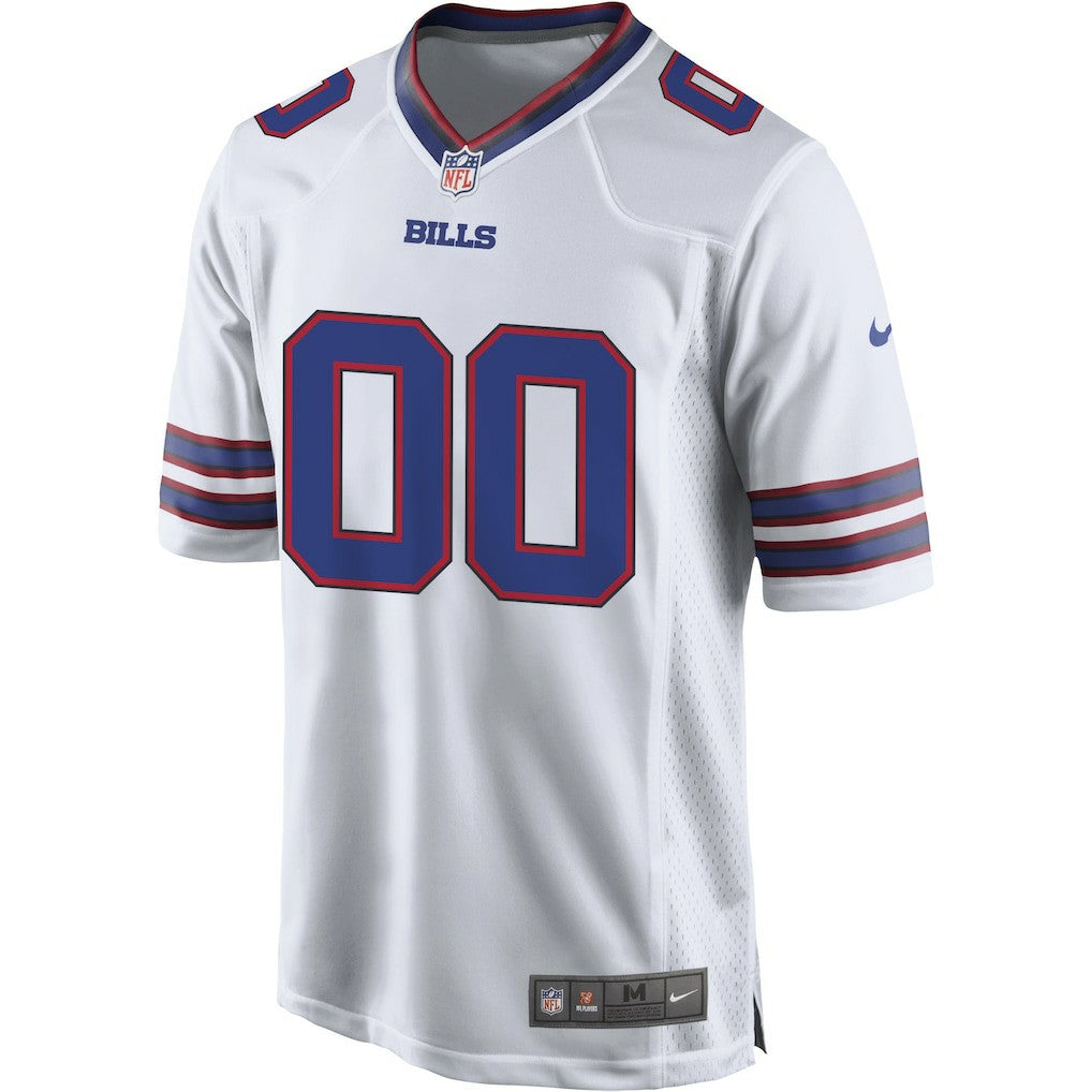 Buffalo Bills Custom Game Jersey - White Jerseys