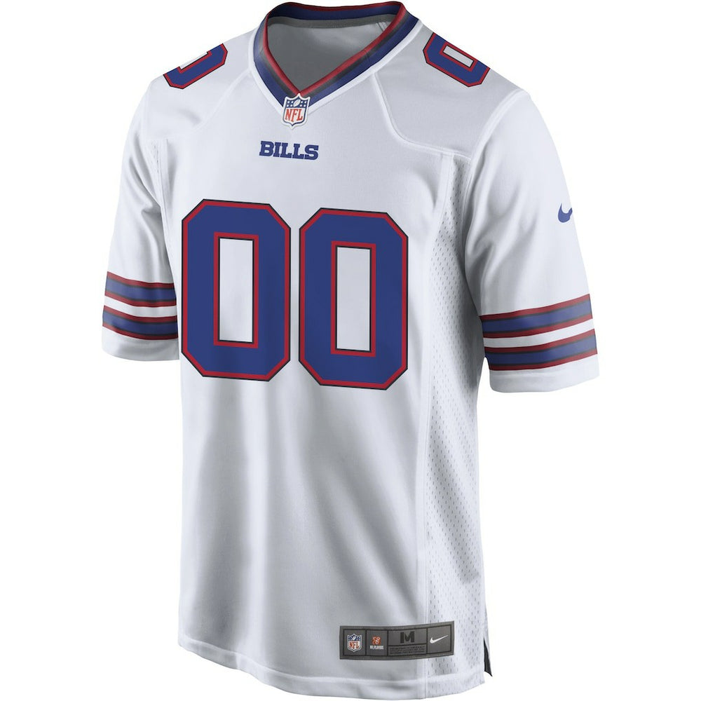Buffalo Bills Custom Game Jersey - White Jerseys