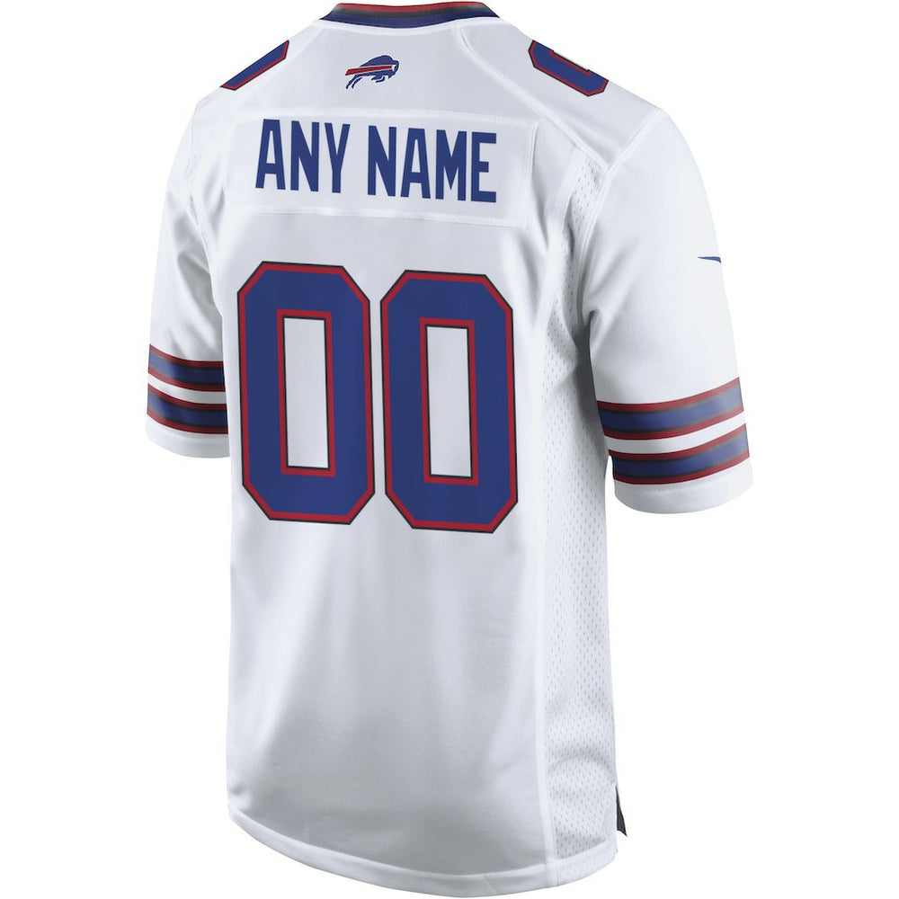 Buffalo Bills Custom Game Jersey - White Jerseys