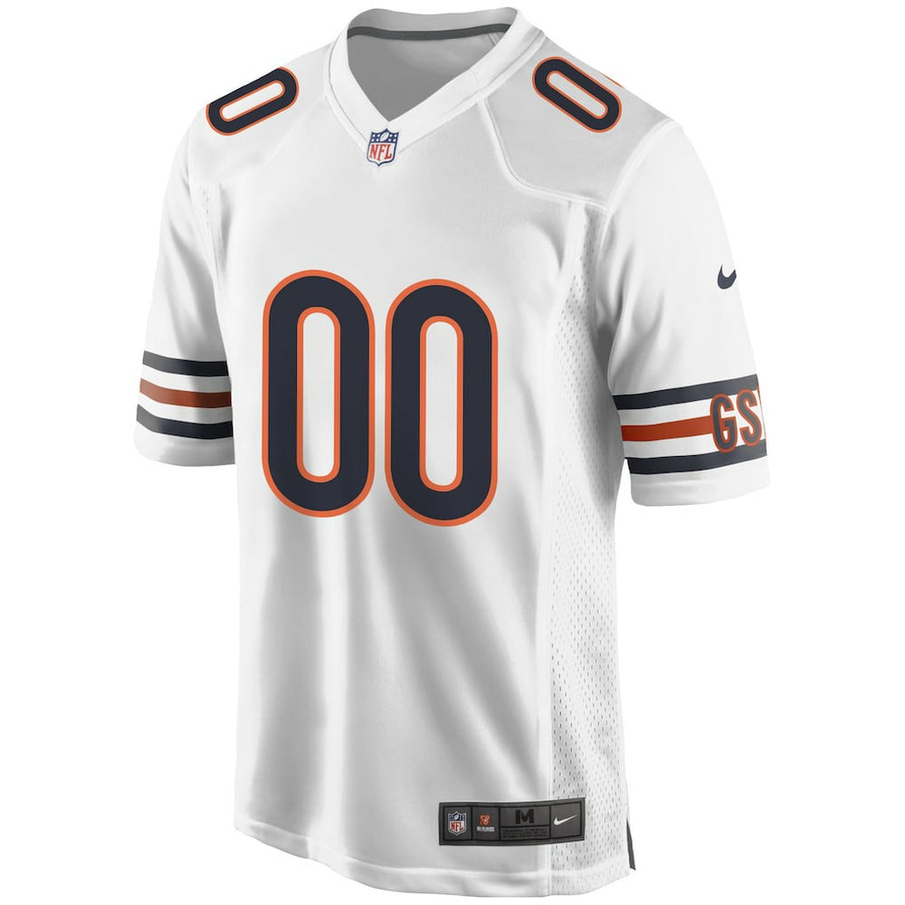 Chicago Bears Custom Game Jersey - White Jerseys