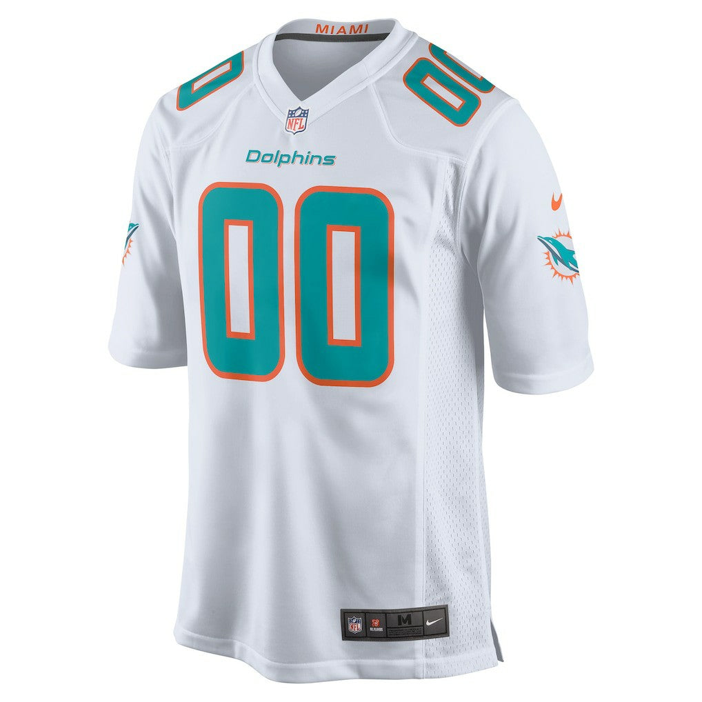 Miami Dolphins Custom Game Jersey - White Jerseys
