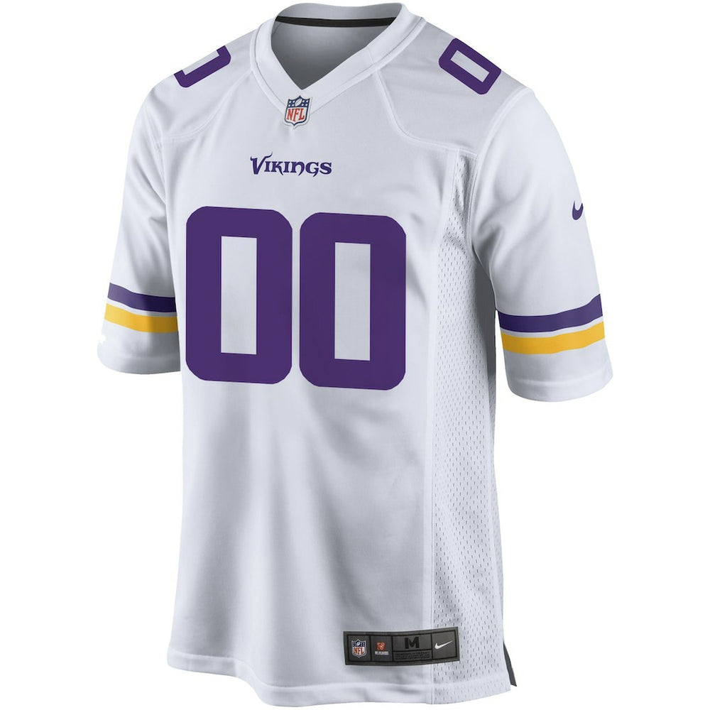Minnesota Vikings Custom Game Jersey - White Jerseys