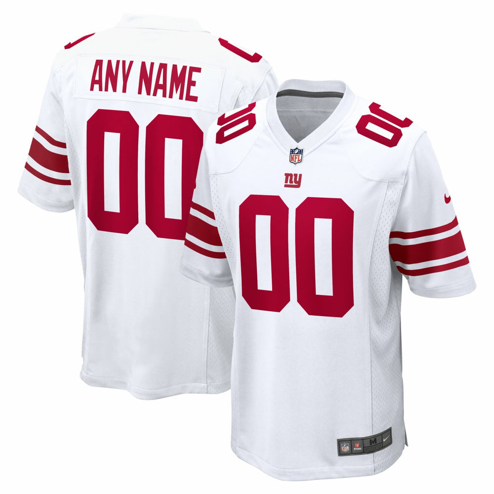 New York Giants Custom Game Jersey - White Jerseys