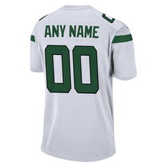 New York Jets Custom Game Jersey - White Jerseys