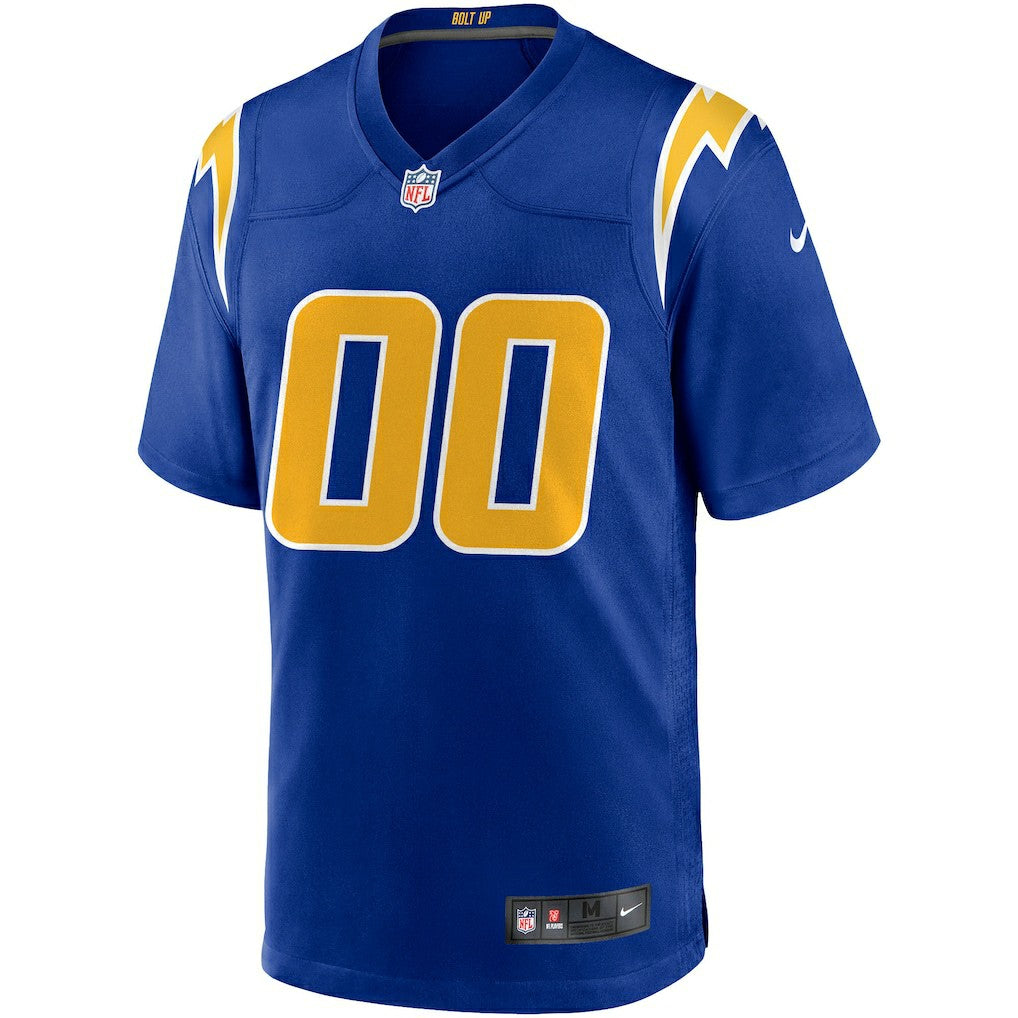Los Angeles Chargers Alternate Custom Game Jersey - Royal Jerseys