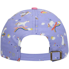 New Orleans Saints '47 Girls Preschool Unicorn Clean Up Adjustable Hat - Purple Hats