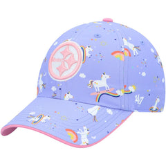 Pittsburgh Steelers '47 Girls Preschool Unicorn Clean Up Adjustable Hat - Purple Hats