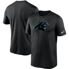 Carolina Panthers Logo Essential Legend Performance T-Shirt - Black T-shirts