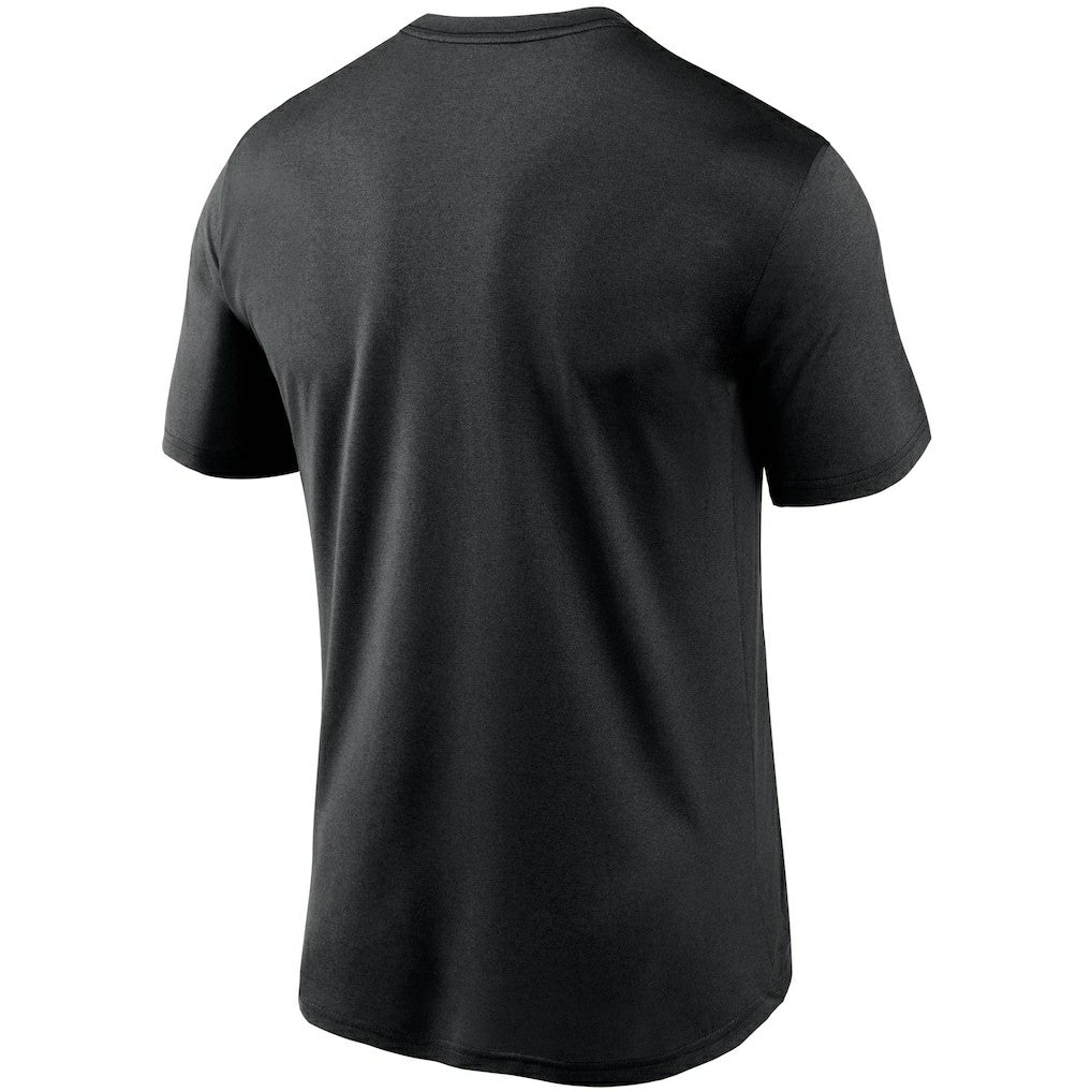 Las Vegas Raiders Logo Essential Legend Performance T-Shirt - Black T-shirts