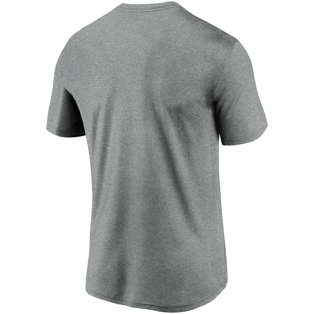 Pittsburgh Steelers Logo Essential Legend Performance T-Shirt - Heathered Charcoal T-shirts