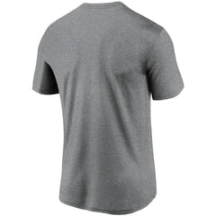 Las Vegas Raiders Logo Essential Legend Performance T-Shirt - Heathered Charcoal T-shirts