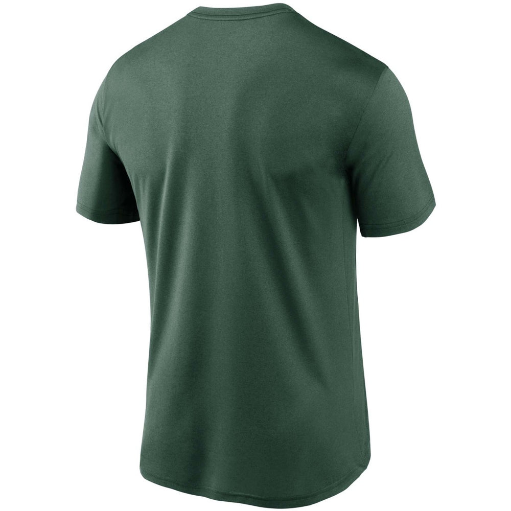Green Bay Packers Logo Essential Legend Performance T-Shirt - Green T-shirts