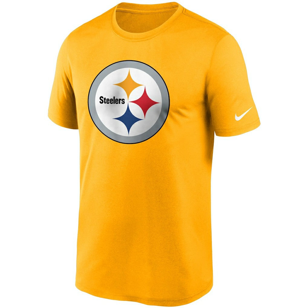 Pittsburgh Steelers Logo Essential Legend Performance T-Shirt - Gold T-shirts