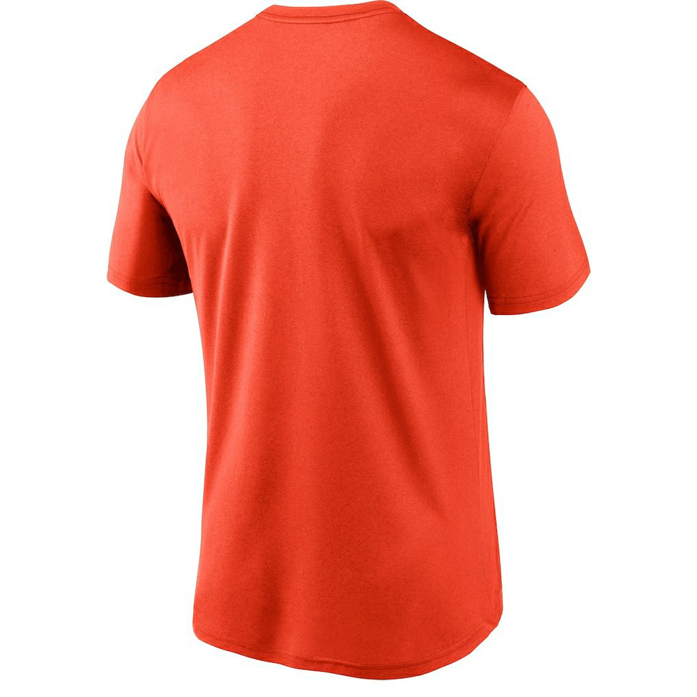 Cleveland Browns Logo Essential Legend Performance T-Shirt - Orange T-shirts