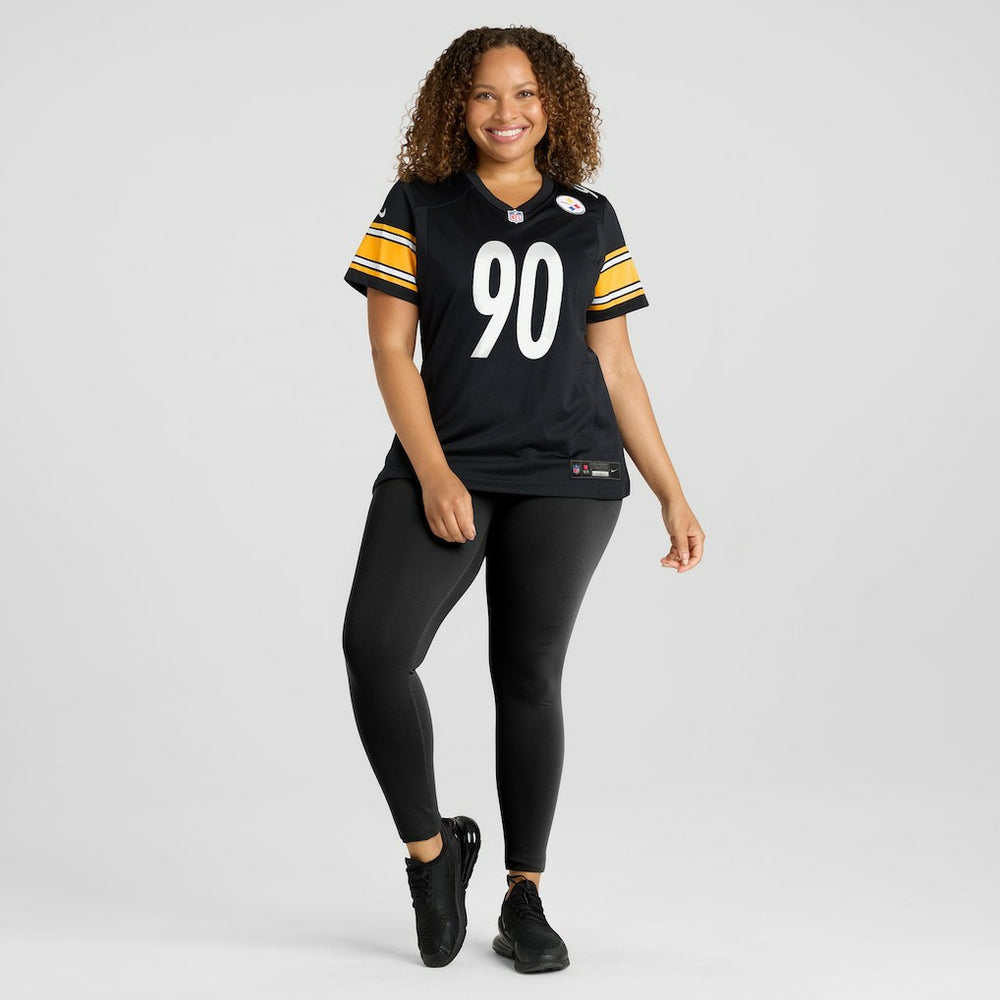 T.J. Watt Pittsburgh Steelers Women's Game Jersey - Black Jerseys