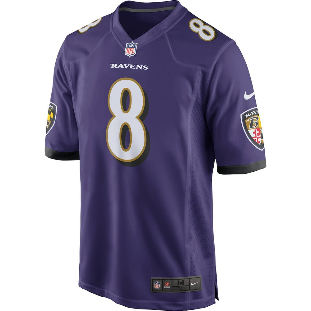 Lamar Jackson Baltimore Ravens Game Jersey - Purple Jerseys