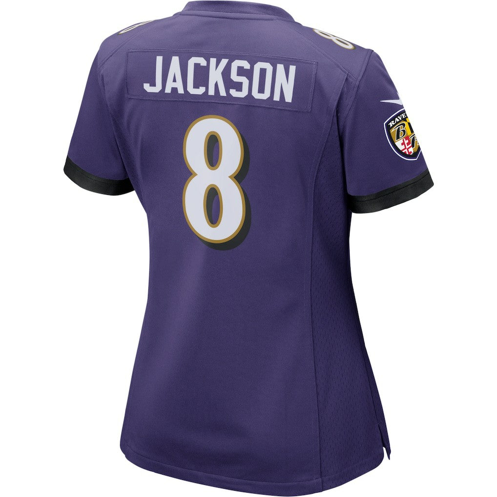 Lamar Jackson Baltimore Ravens Women's Game Jersey - Purple Jerseys