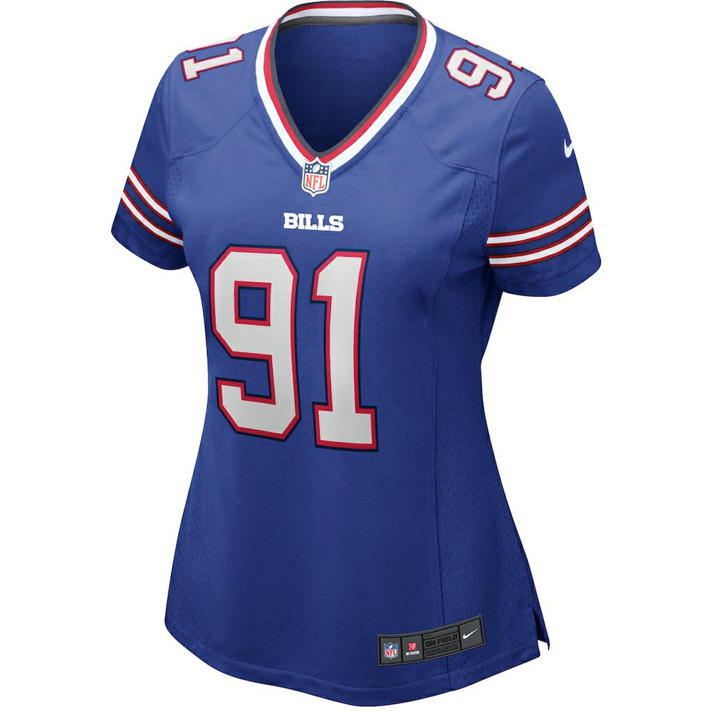 Ed Oliver Buffalo Bills Women's Game Jersey - Royal Jerseys