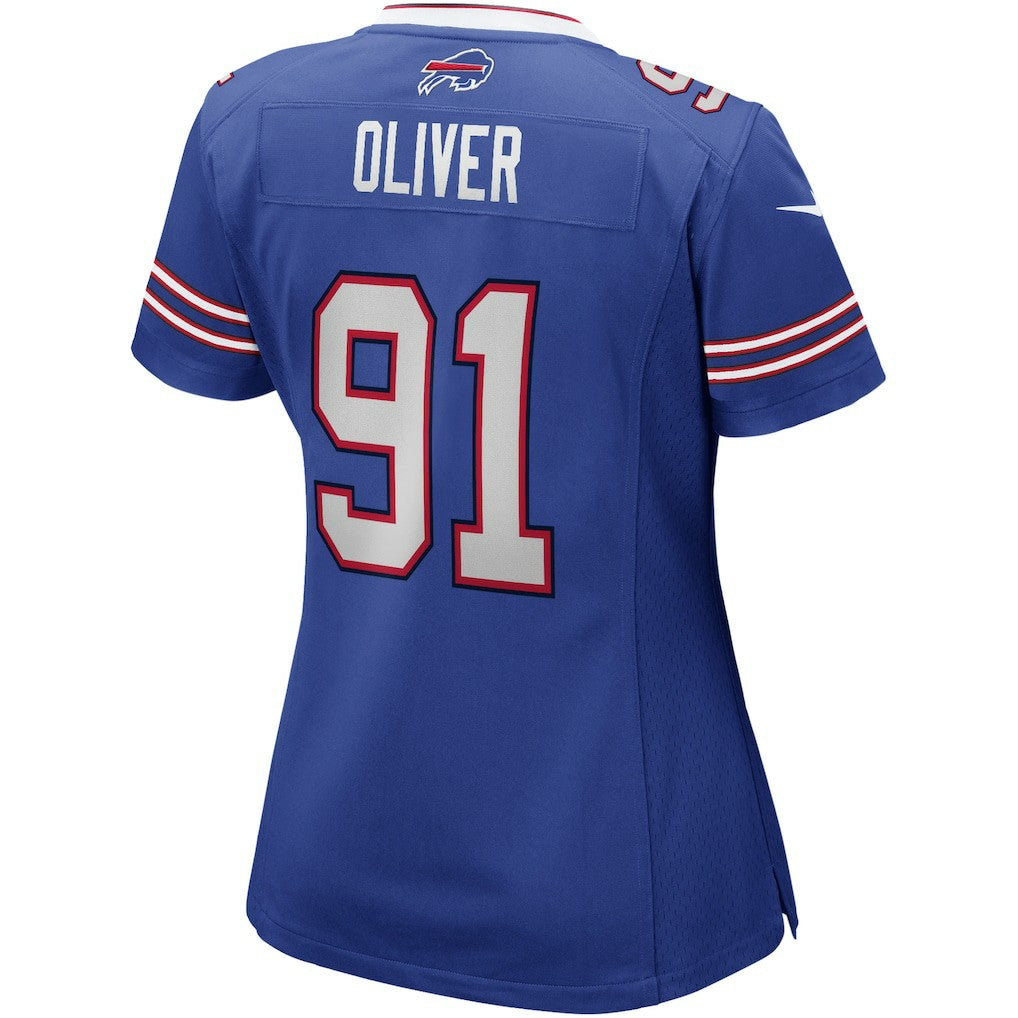 Ed Oliver Buffalo Bills Women's Game Jersey - Royal Jerseys