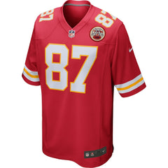 Travis Kelce Kansas City Chiefs Game Jersey - Red Jerseys