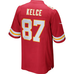 Travis Kelce Kansas City Chiefs Game Jersey - Red Jerseys