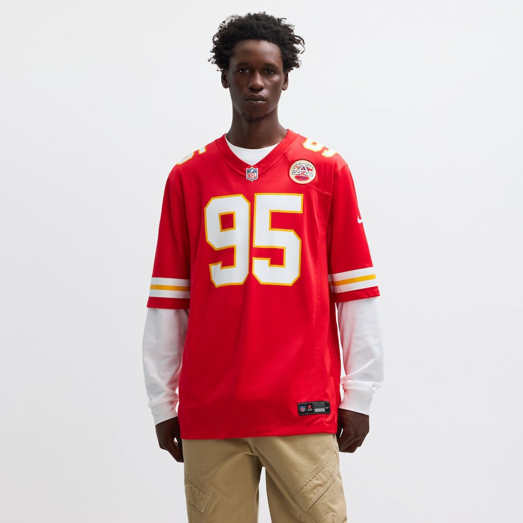 Chris Jones Kansas City Chiefs Game Jersey - Red Jerseys