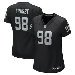 Maxx Crosby Las Vegas Raiders Women's Jersey - Black Jerseys