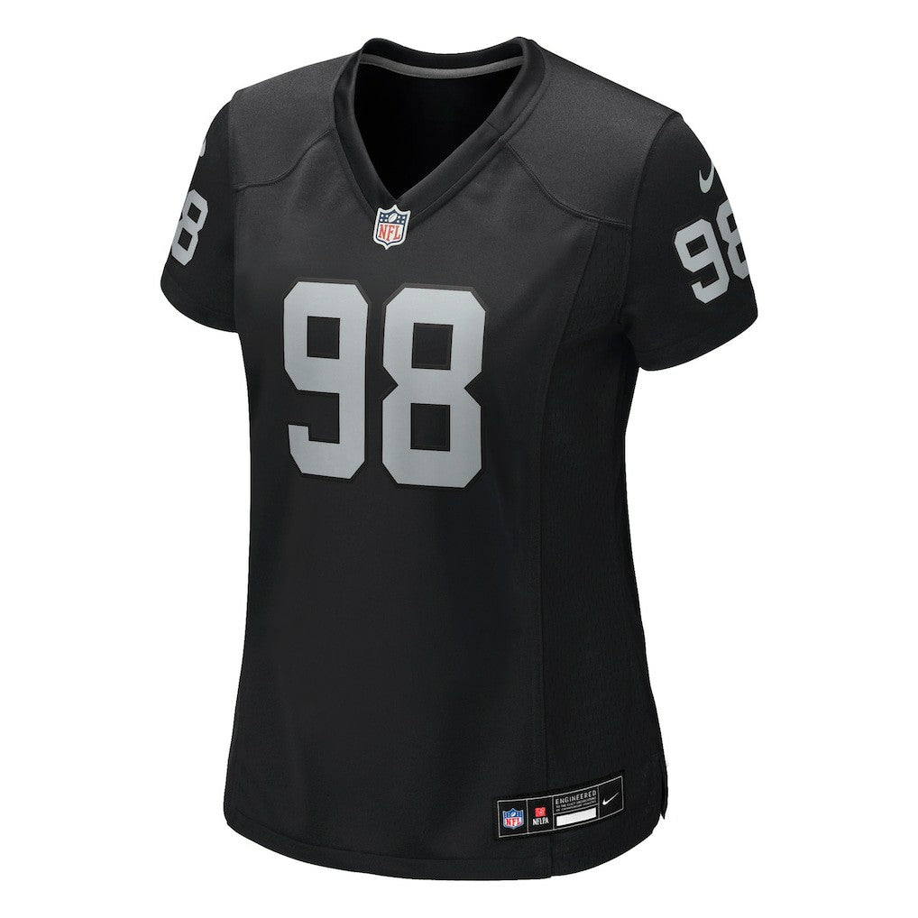 Maxx Crosby Las Vegas Raiders Women's Jersey - Black Jerseys