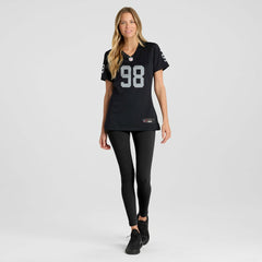 Maxx Crosby Las Vegas Raiders Women's Jersey - Black Jerseys