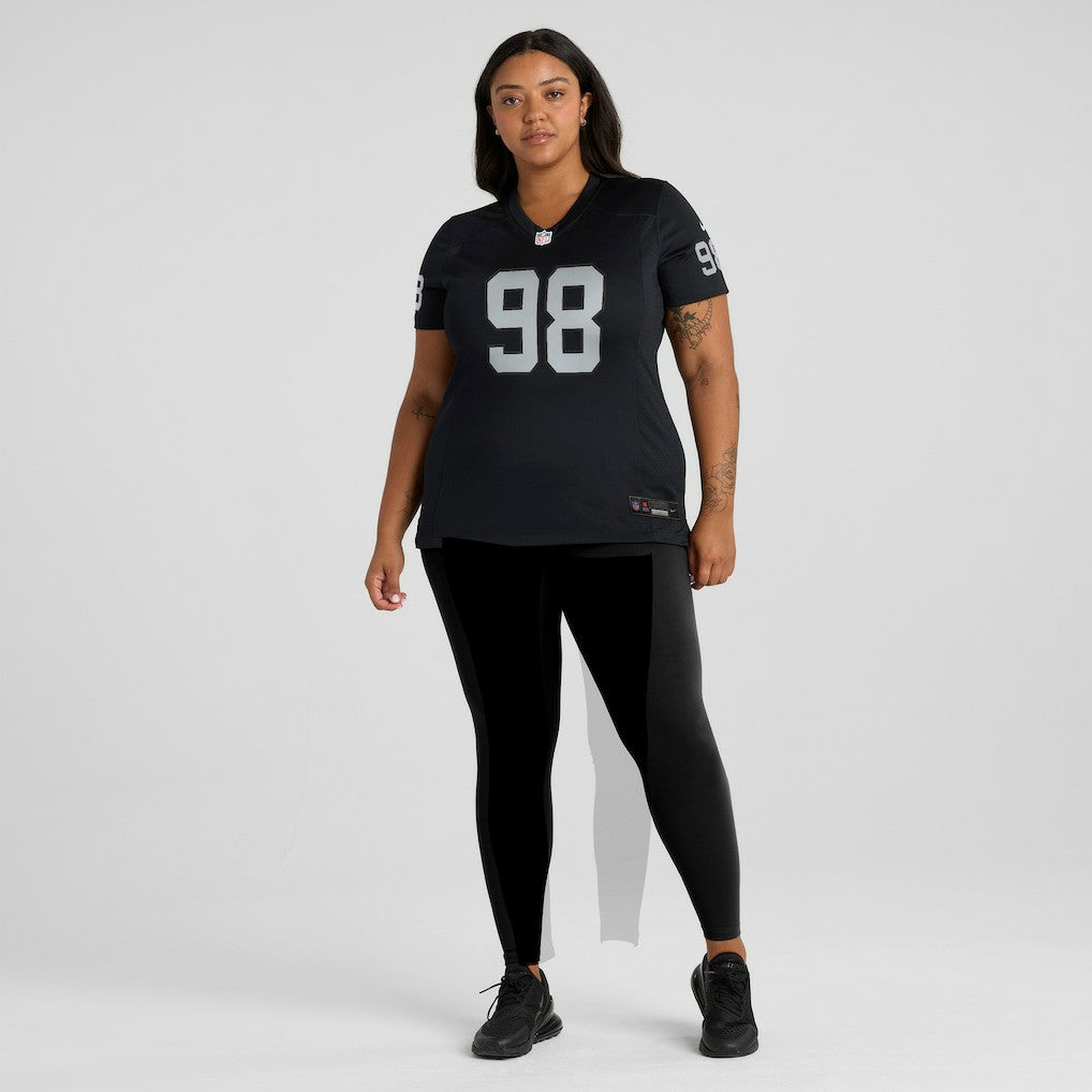 Maxx Crosby Las Vegas Raiders Women's Jersey - Black Jerseys