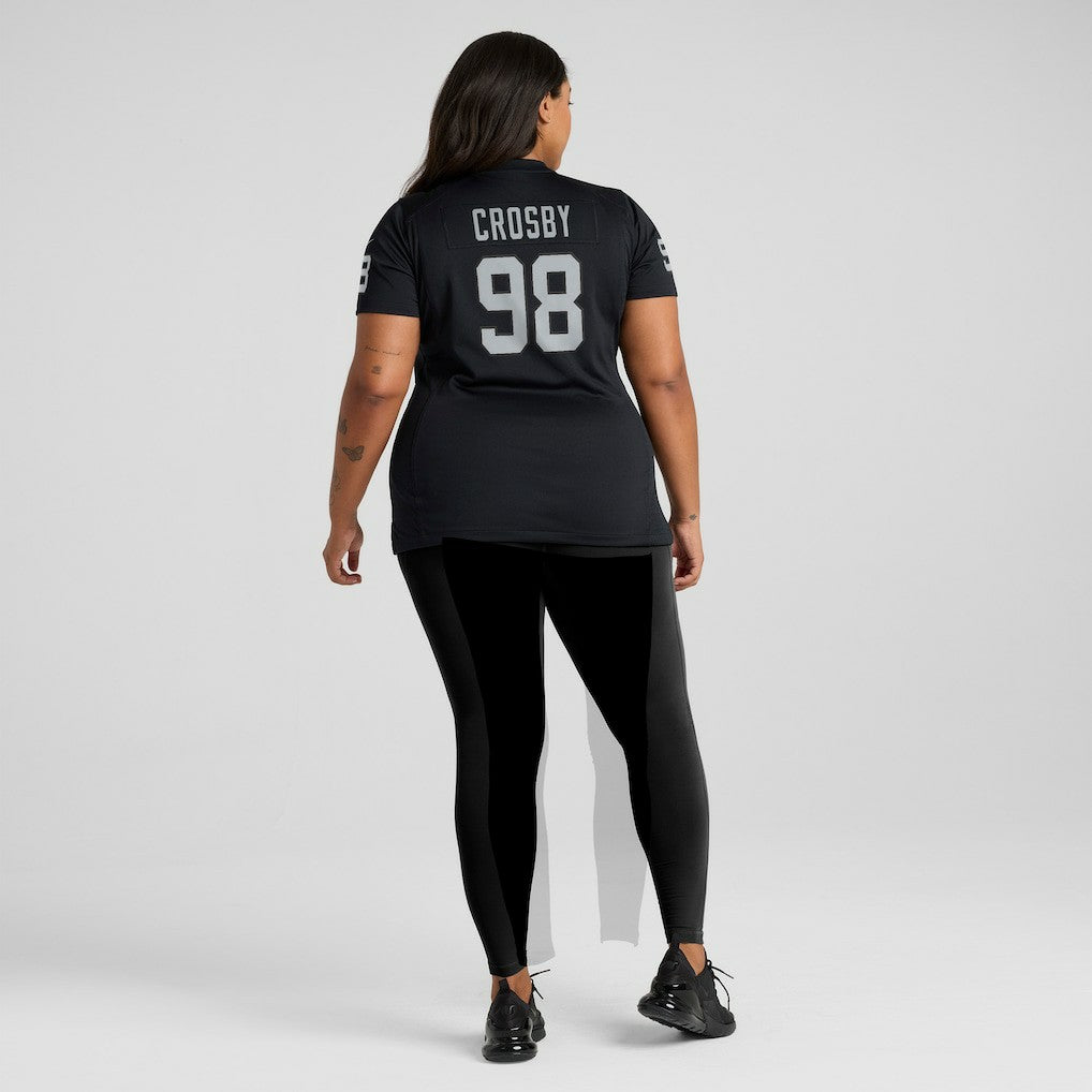 Maxx Crosby Las Vegas Raiders Women's Jersey - Black Jerseys