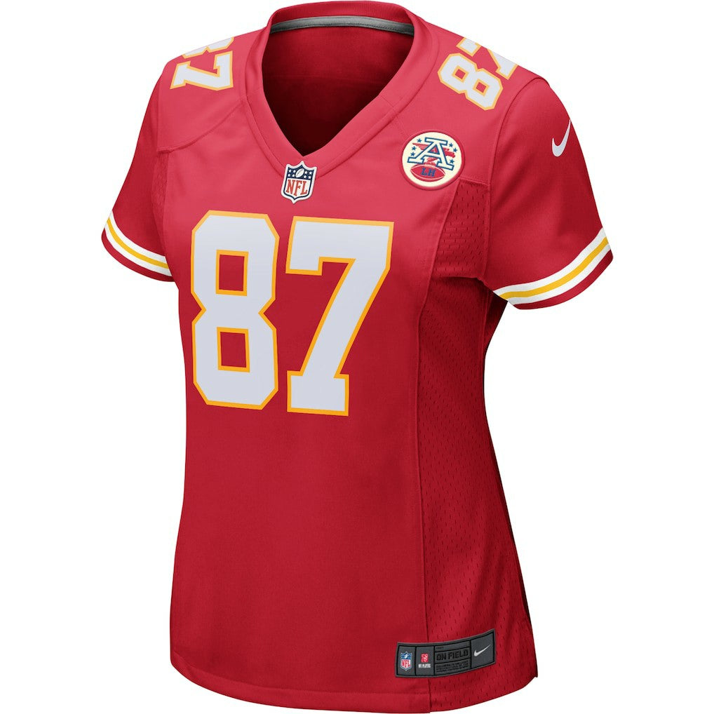 Travis Kelce Kansas City Chiefs Women's Game Jersey - Red Jerseys