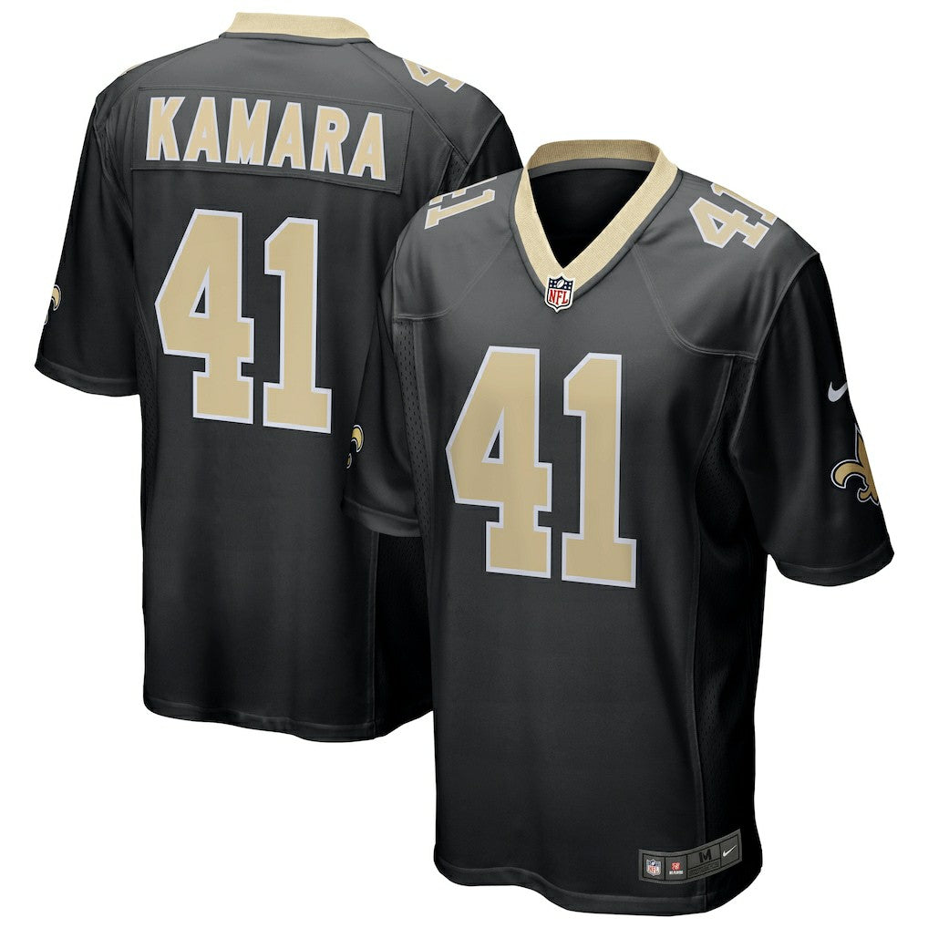 Alvin Kamara New Orleans Saints Game Jersey - Black Jerseys