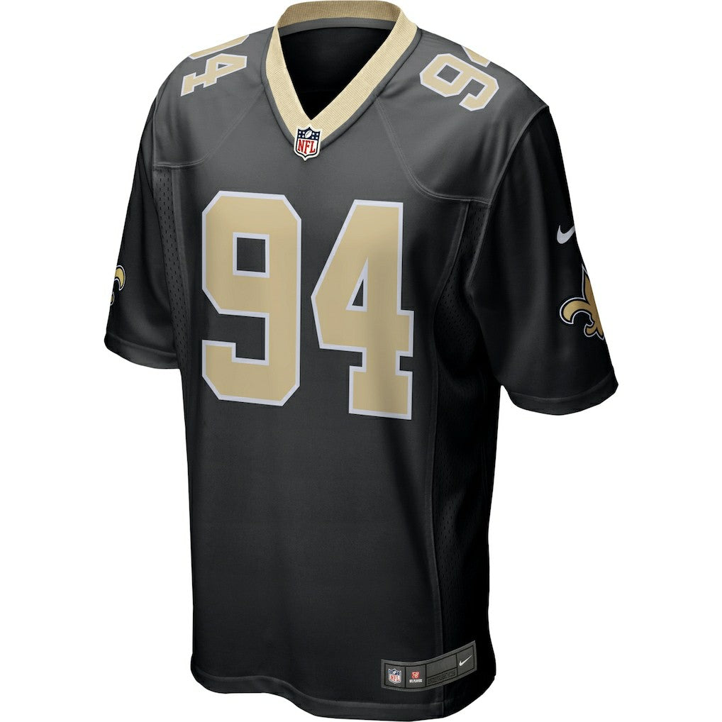 Cameron Jordan New Orleans Saints Game Jersey - Black Jerseys