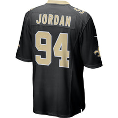 Cameron Jordan New Orleans Saints Game Jersey - Black Jerseys