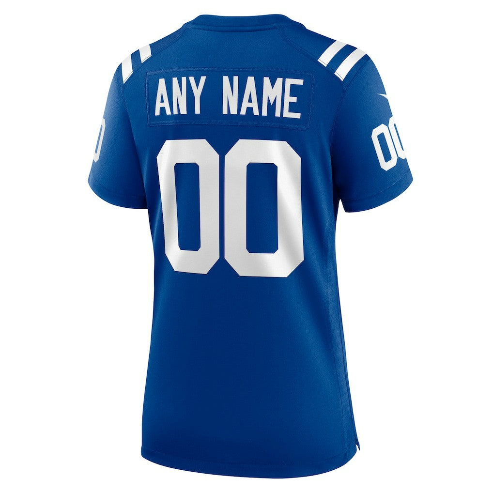 Indianapolis Colts Women's Custom Game Jersey - Royal Jerseys