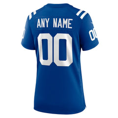 Indianapolis Colts Women's Custom Game Jersey - Royal Jerseys