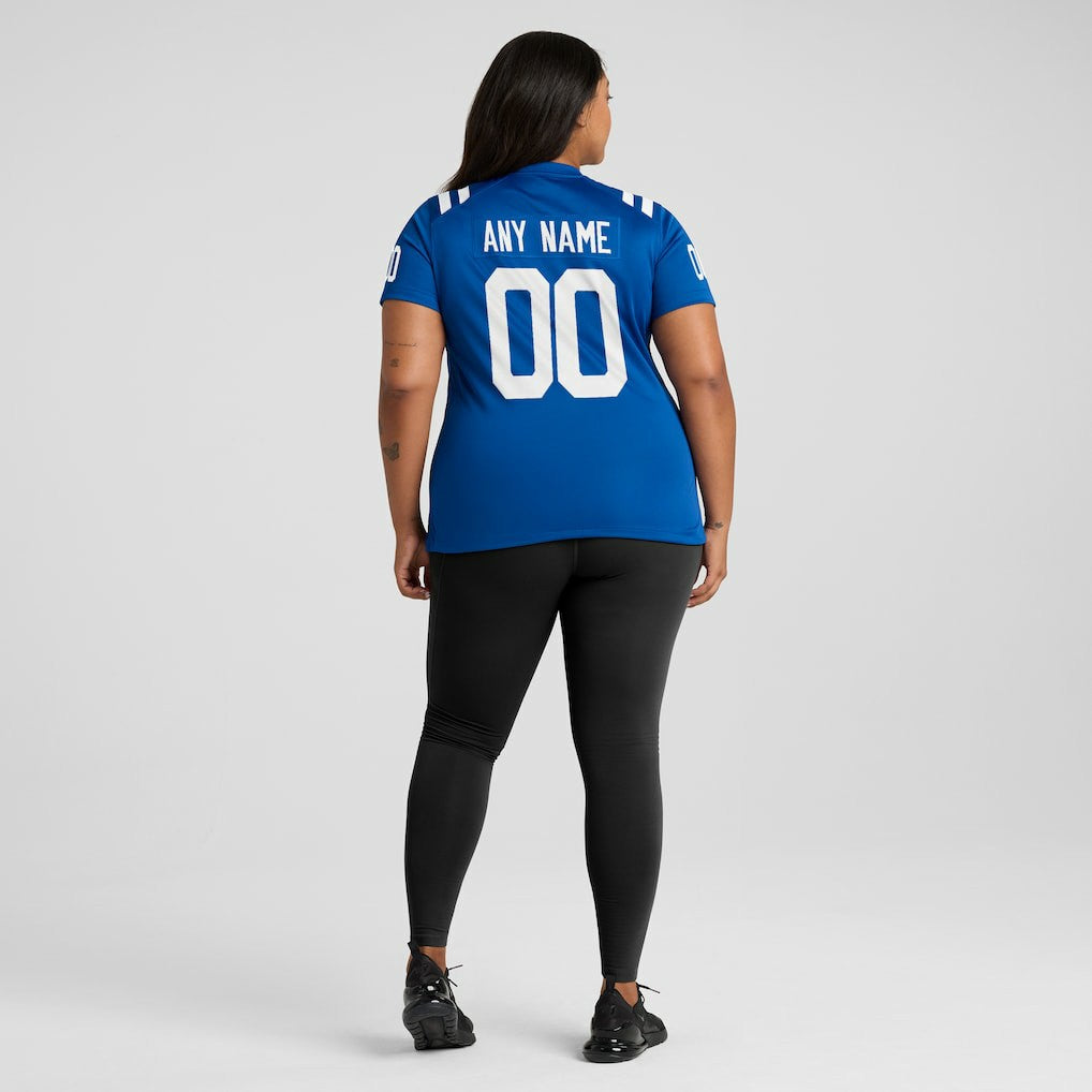 Indianapolis Colts Women's Custom Game Jersey - Royal Jerseys