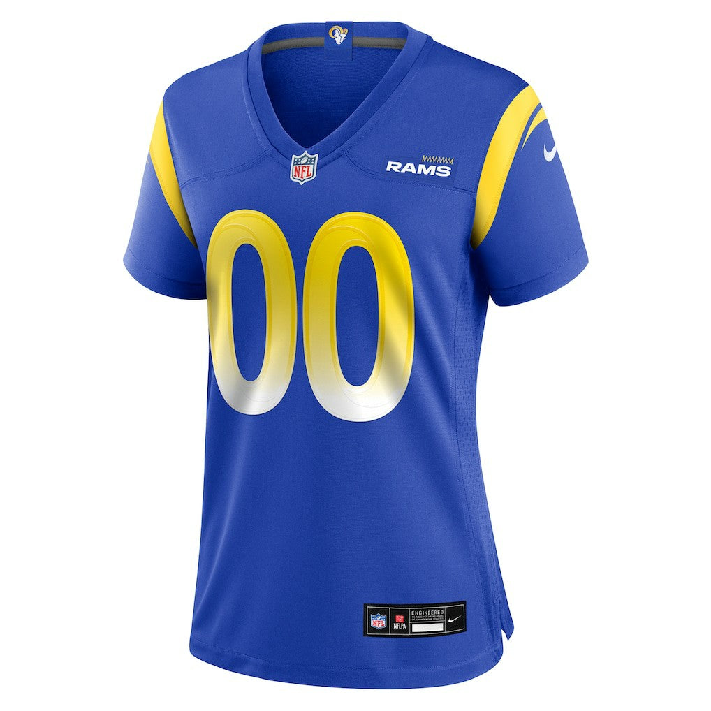 Los Angeles Rams Women's Custom Game Jersey - Royal Jerseys