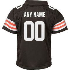 Cleveland Browns Youth Custom Game Jersey - Brown Jerseys