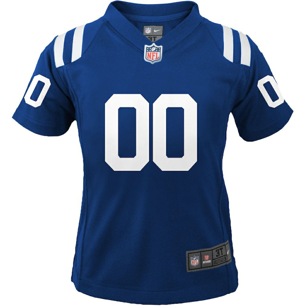 Indianapolis Colts Youth Custom Game Jersey - Royal Jerseys